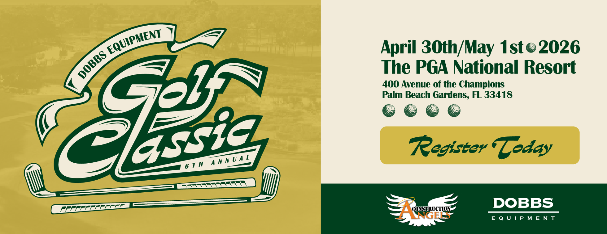 6th Annual Dobbs Equipment Golf Classic 2026